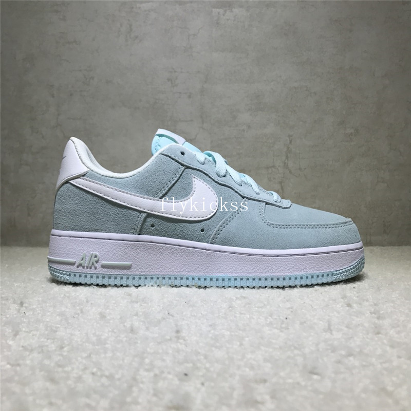 Nike Air Force 1 Low Top Light Blue